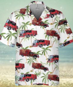 Flower Mound, Texas, Flower Mound Fire Department Tropical Hawaiian Shirt