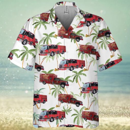 Flower Mound, Texas, Flower Mound Fire Department Tropical Hawaiian Shirt