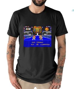 Forbidden Door 6.25 Toronto MJF vs H.Tanahashi pixel game shirt