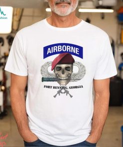 Fort Benning Army Base Airborne Training Columbus T Shirt