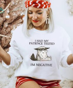 Funny Cat T shirt, I Had My Patience Tested I_m Negative, Gift For Cat Lovers, Cat Owners, Cat Tees