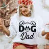 Mens Dear Dog Dad Thank You For Being My Dad Fathers Day Unisex Shirt