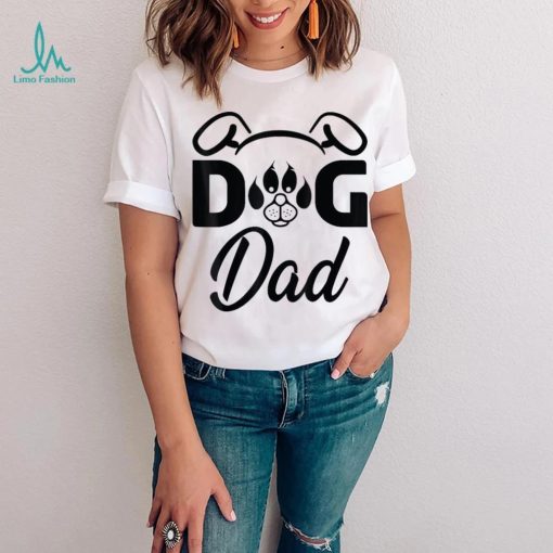 Funny Dog Best Dog Dad Ever Funny Dog Fathers Day Shirt