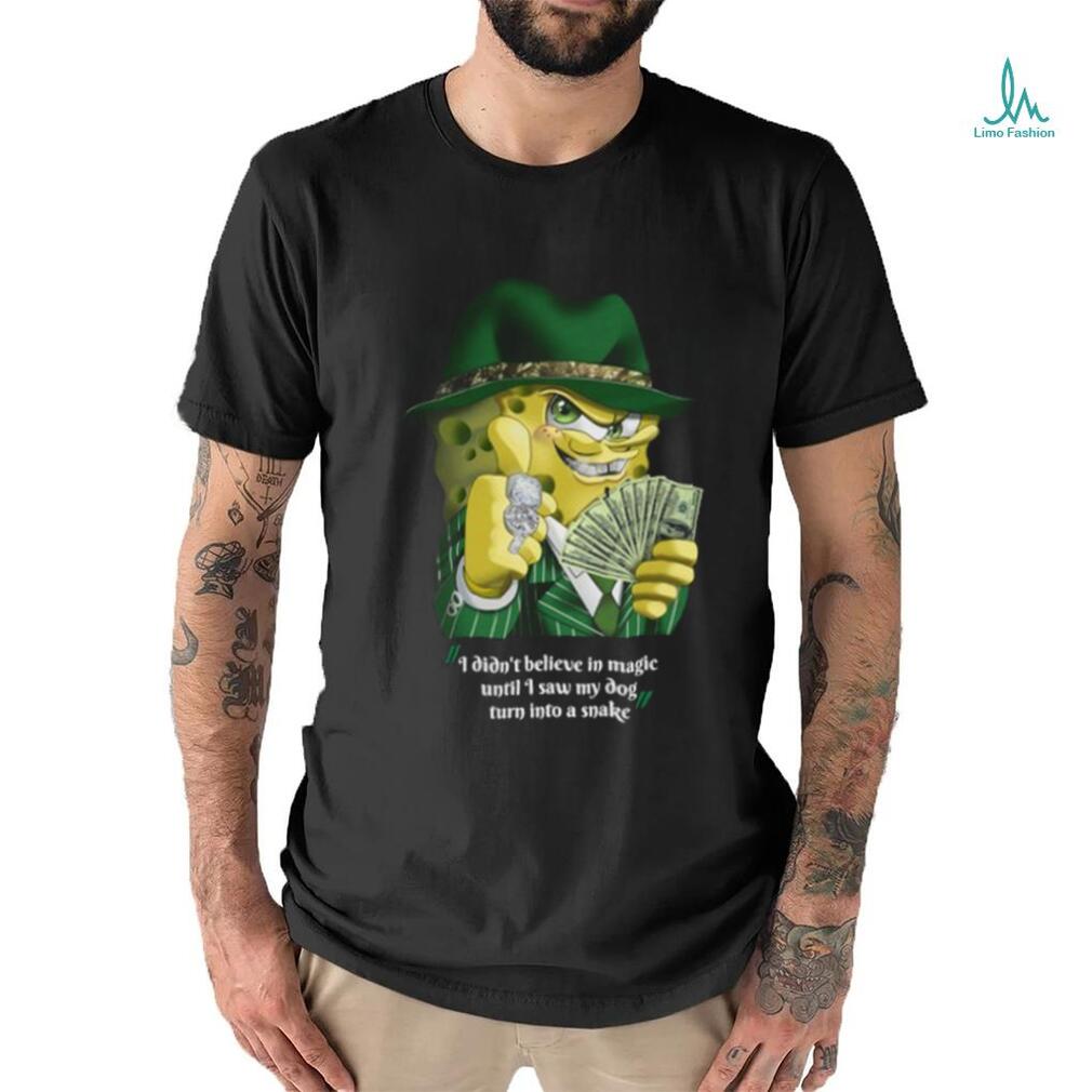 Gangster Sponge Quote Classic meme T shirt - Limotees