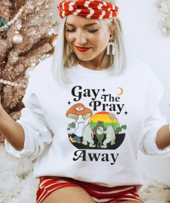 Gay The Pray Away LGBT Gay Frog Equality Pride Month T Shirt