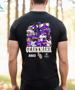 Geauxmaha 2023 Lsu Tigers 2023 Men’s College Worlde Series Long Sleeves T Shirt