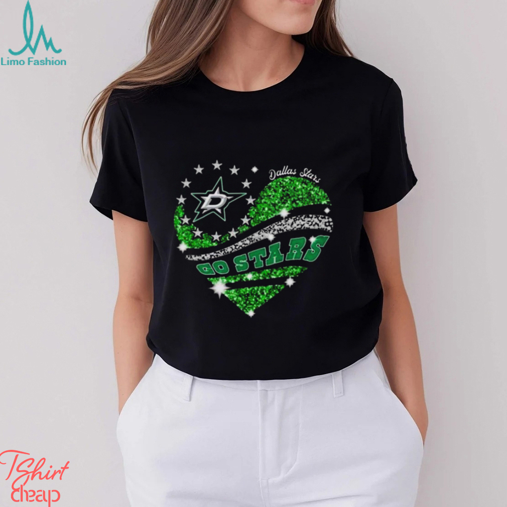 Go Stars Dallas Stars Legend Heart Diamond Shirt Go Stars Dallas Stars Legend Heart Diamond Shirt