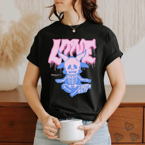 Goat Skeleton Unseen reality shirt