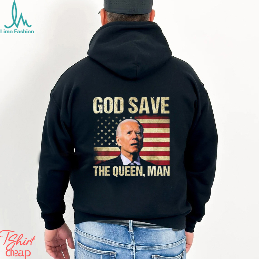 God Save The Queen Funny Joe Biden American Flag Long Sleeves T Shirt God Save The Queen Funny Joe Biden American Flag Long Sleeves T Shirt