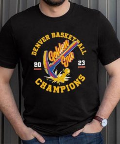 Gold era Denver basketball 2023 champions shirt