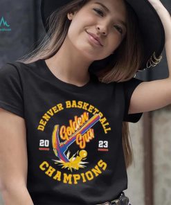 Gold era Denver basketball 2023 champions shirt