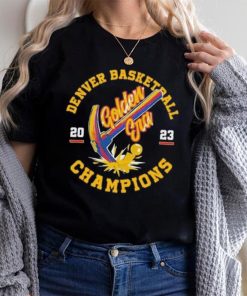 Gold era Denver basketball 2023 champions shirt