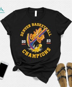 Gold era Denver basketball 2023 champions shirt