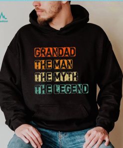 Grandad Man The Myth Legend Father’s Day T shirt