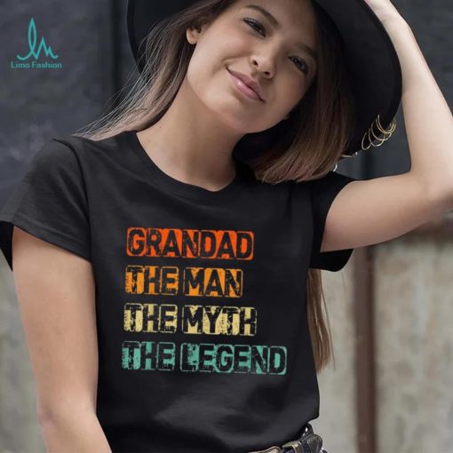 Grandad Man The Myth Legend Father’s Day T shirt