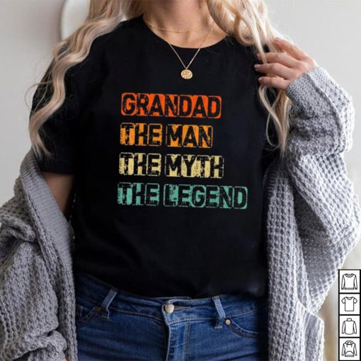 Grandad Man The Myth Legend Father’s Day T shirt