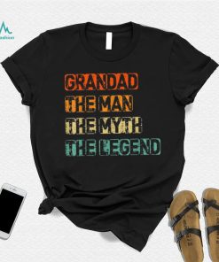 Grandad Man The Myth Legend Father’s Day T shirt