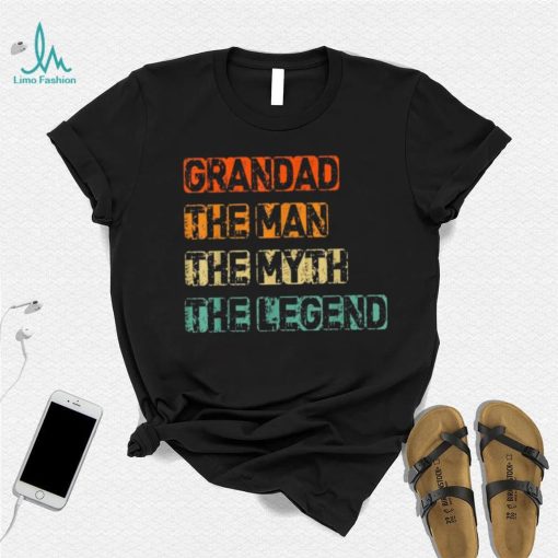 Grandad Man The Myth Legend Father’s Day T shirt