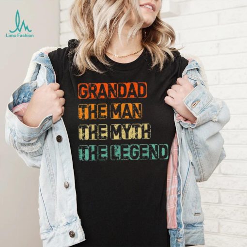 Grandad Man The Myth Legend Father’s Day T shirt