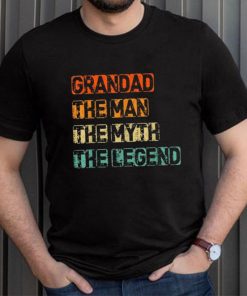 Grandad Man The Myth Legend Father’s Day T shirt
