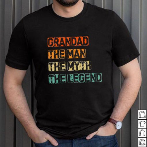 Grandad Man The Myth Legend Father’s Day T shirt