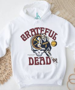 Grateful Dead Denver Nuggets Skull Skeleton Shirt