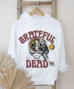 Grateful Dead Denver Nuggets Skull Skeleton Shirt