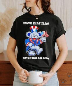 Grateful Dead wave that flag wave it wide and high shirt