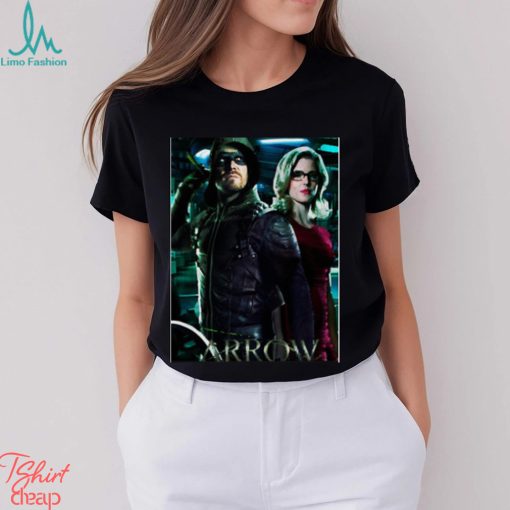 Green Arrow & Overwatch shirt