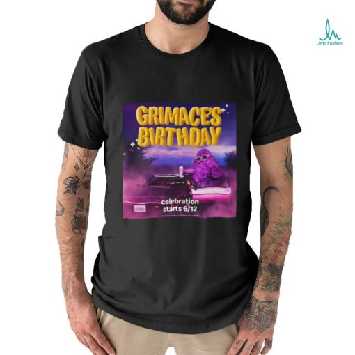 Grimace’s Birthday Celebration Starts Shirt