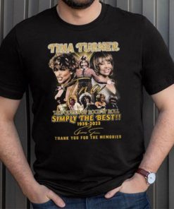 HOT SALE Tina Turner The Queen Of Rock N Roll Simply The Best 1939 2023 Thank You For The Memories Unisex T Shirt