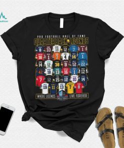 Hall of fame quarterback legends shirt