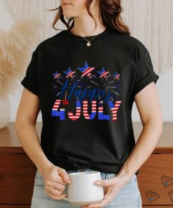 Happy 4th Of July American Flag Gifts Fireworks Patriotic 2023 shirt