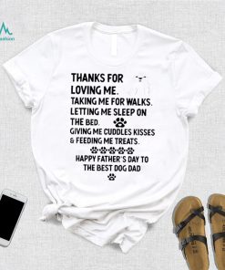 Happy Father’s Day Dog Dad From Daughter And Son For Daddy Shirt