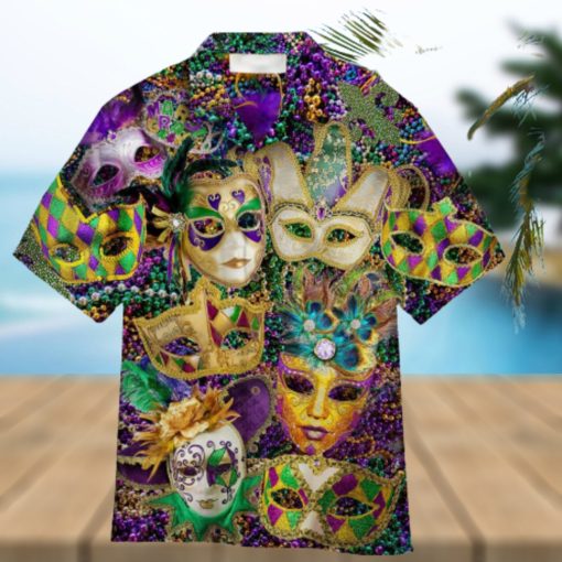 Happy Mardi Gras Aloha Hawaiian Shirt Summer Gift For Men And Women