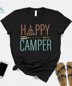 Happy camper camping shirt