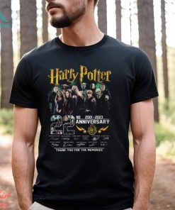 Harry Potter 22nd Anniversary 2001 – 2023 Thank You For The Memories Unisex T Shirt