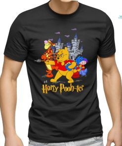 Harry Potter X Winnie the Pooh characters cartoon shirt