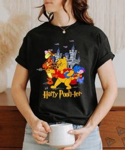 Harry Potter X Winnie the Pooh characters cartoon shirt