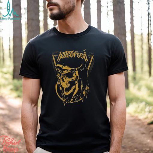 Hatebreed Gold Skull Logo Shirt