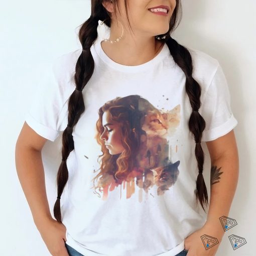 Hermione & Crookshanks shirt