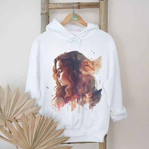 Hermione & Crookshanks shirt
