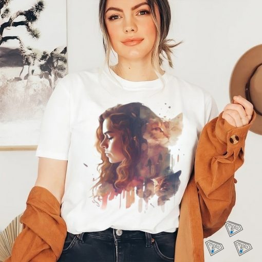 Hermione & Crookshanks shirt