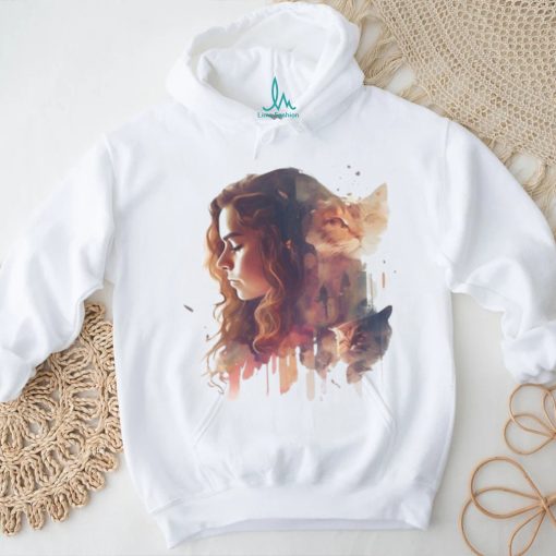 Hermione & Crookshanks shirt