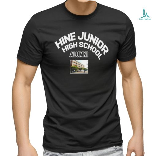 Hine Junior High School Alumni photo shirt