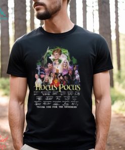Hocus Pocus Thank You For The Memories T Shirt
