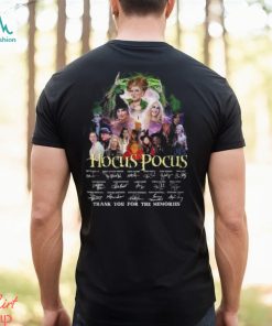 Hocus Pocus Thank You For The Memories T Shirt