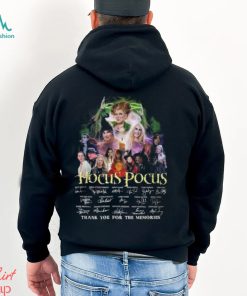 Hocus Pocus Thank You For The Memories T Shirt