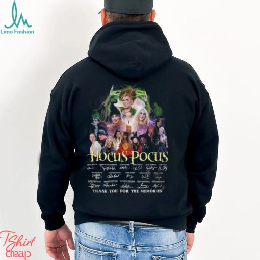Hocus Pocus Thank You For The Memories T Shirt