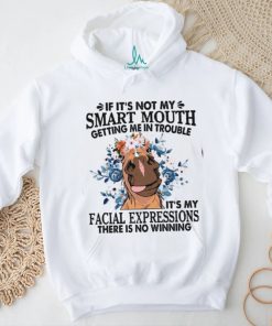 Horse If it's not my smart mouth getting me in trouble Classic T Shirt